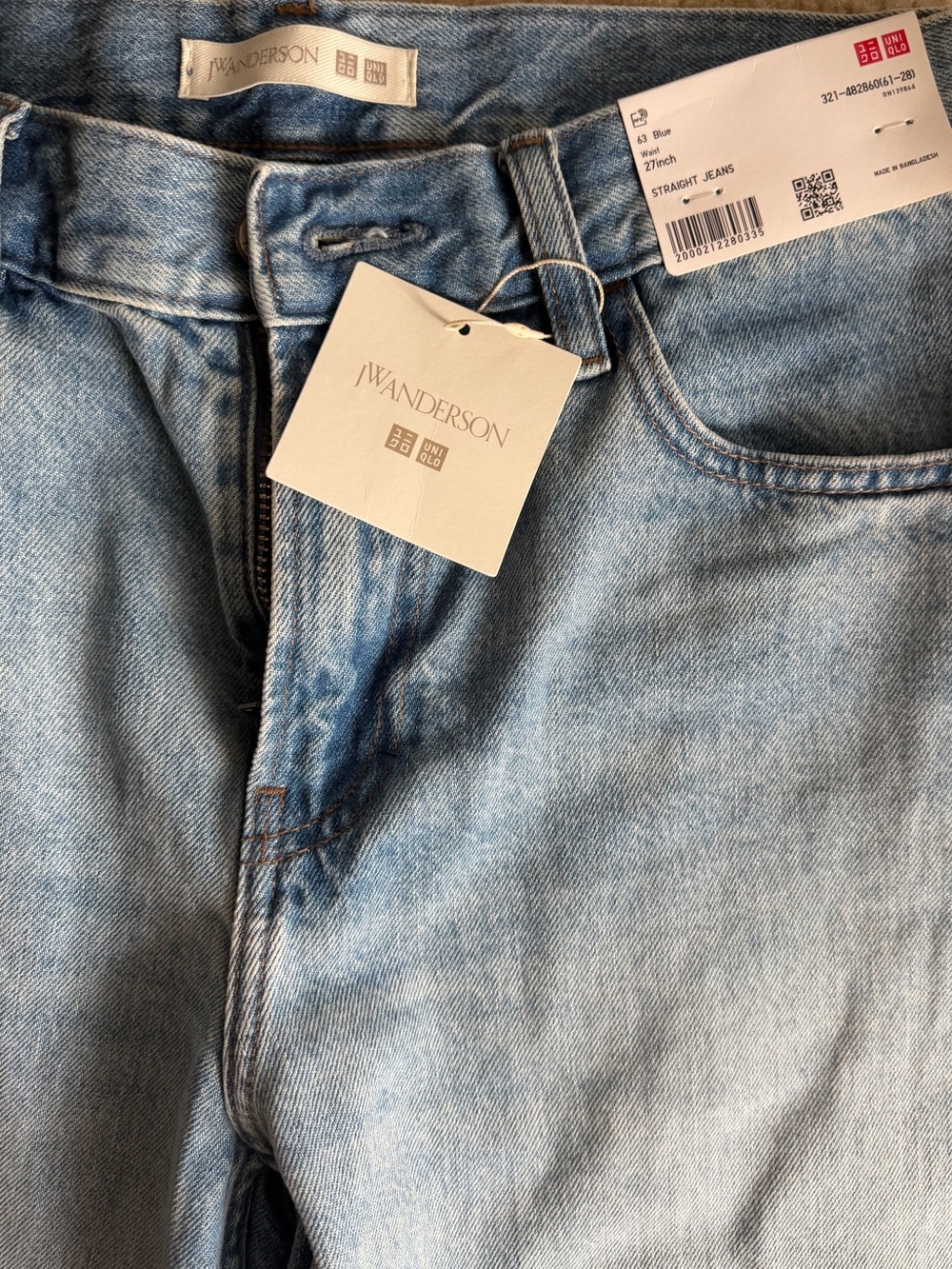 UNIQLO Women’s straight jeans JW Anderson - Picture 4 of 5